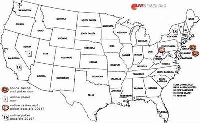 Comprehensive Willbet Casino States Map Showing Legal Gambling Locations Across United States