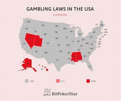 Comprehensive Willbet Casino States Map Showing Legal Gambling Locations Across United States