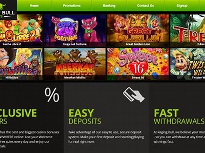 Explore the Exciting Features and Bonuses at Raging Bull Casino for Ultimate Gaming Fun